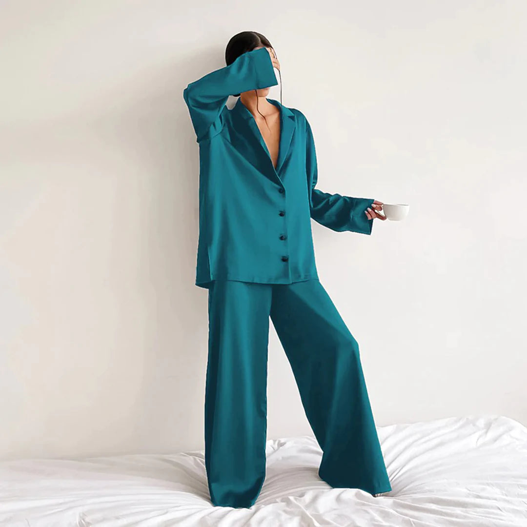 Pyjamassæt dame – Lysegrøn
