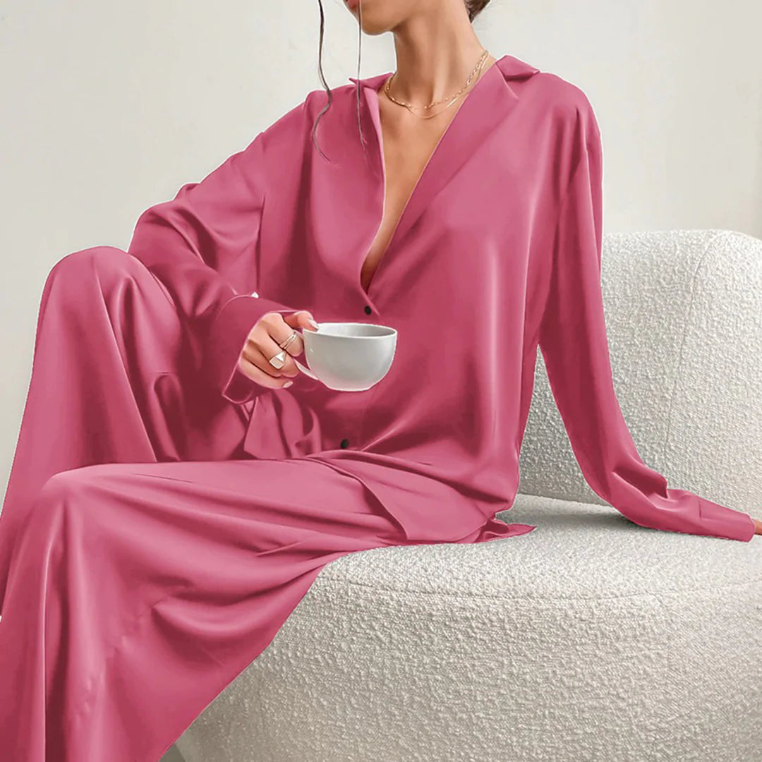 Pyjamassæt dame – Lyserød