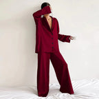 Pyjamassæt dame – Rød